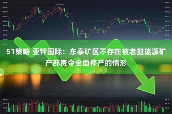 51策略 亚钾国际：东泰矿区不存在被老挝能源矿产部责令全面停产的情形